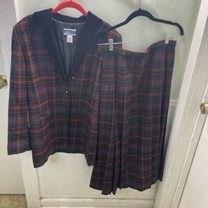 This is a Pendleton  Blazer and matching skirt 100% wool